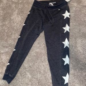 Gray Tommy Hilfiger Joggers w/ Stars